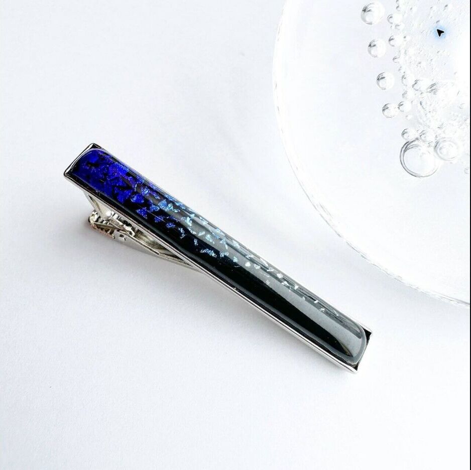 Shippo Enamel Tie Pin — Galaxy